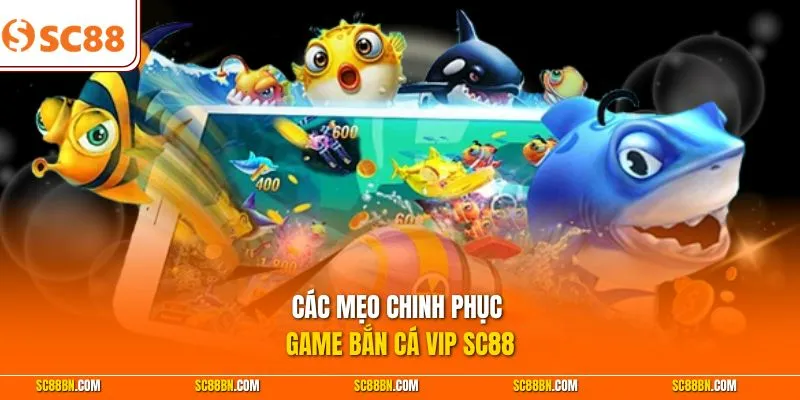 Các mẹo chinh phục game bắn cá VIP SC88