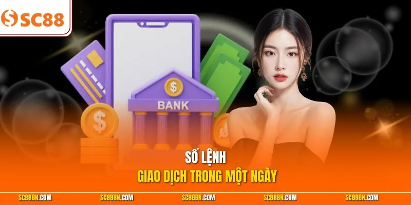 Số lệnh giao dịch trong một ngày